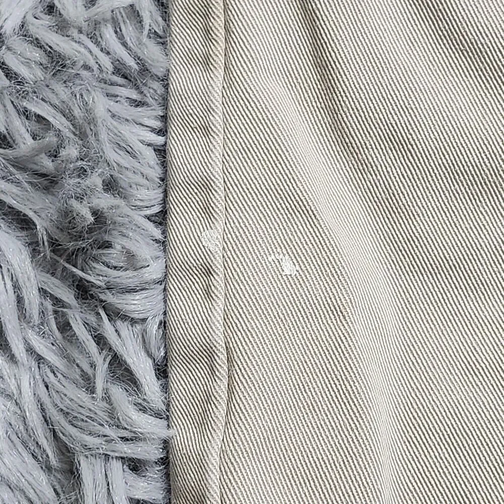 Tommy‎ Hilfiger Shorts Mens 35 Khaki Classic Chino Casual Flat Front Embroidered